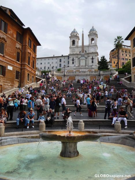 Postcard Crowded...