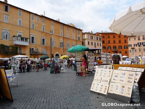 Postcard Artists' market