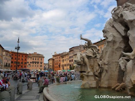 Postcard La Piazza Navona