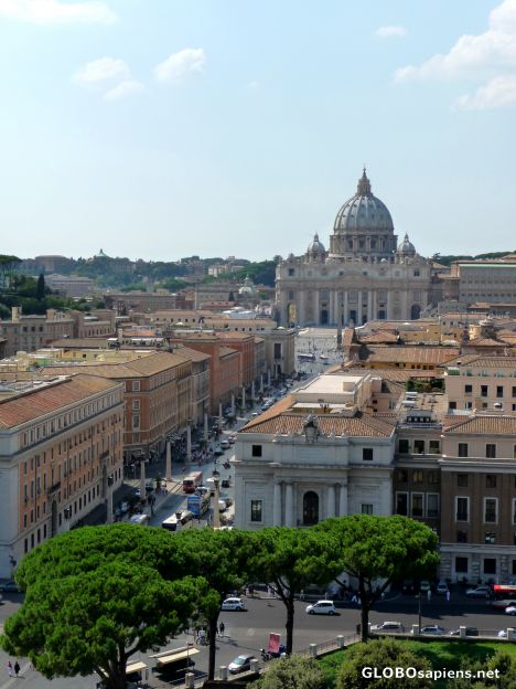 Postcard Via della Conciliazione