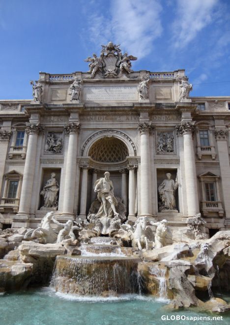 Postcard The Trevi