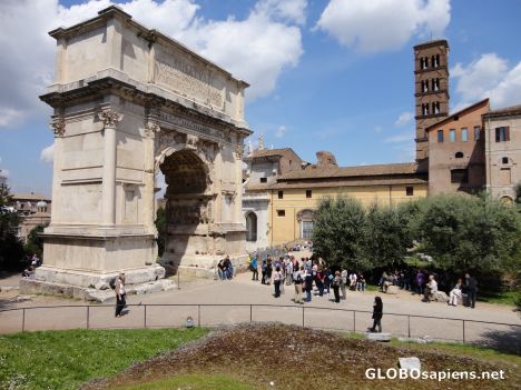 Postcard Arch Of Titus