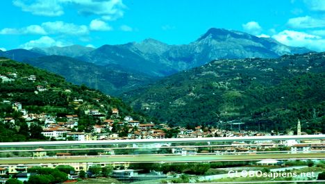 Postcard Motorway of Flowers