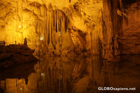 Postcard Neptune's grotto