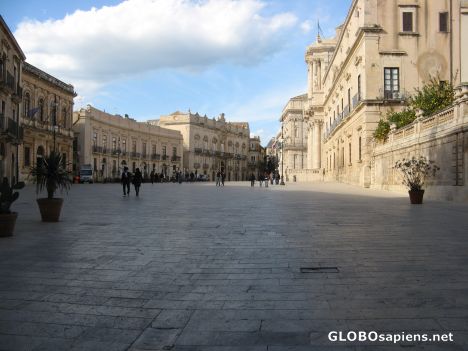 Postcard Piazza del Duomo, Ortygia