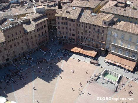 Postcard Piazza del Campo