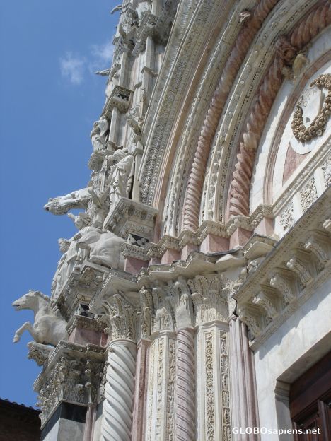 Postcard La Cattedrale, Siena