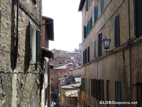 Postcard Old Siena