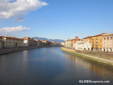 Postcard The Arno