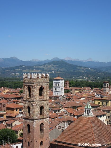 Postcard Bell tower view 2