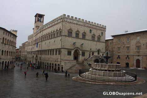 Postcard Piazza IV Novembre