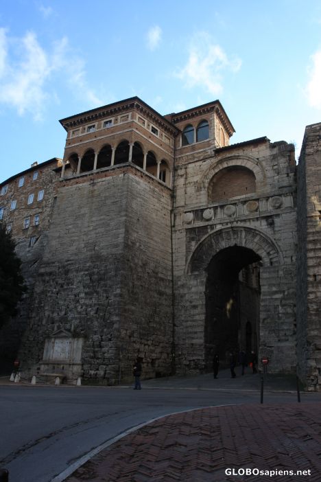 Postcard Arco Etrusco