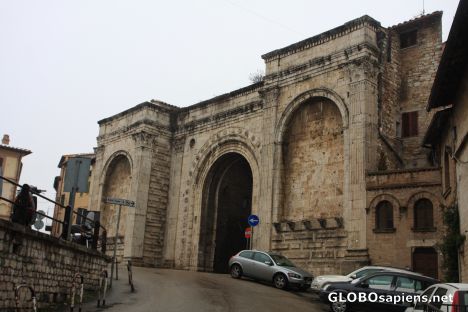 Postcard Porta San Pietro