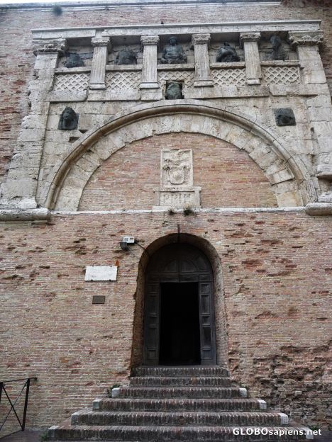 Postcard Porta Marzia -