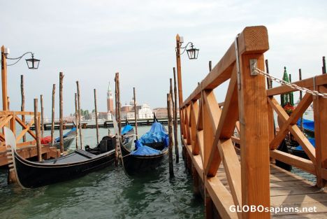 Postcard Jetty for gondola
