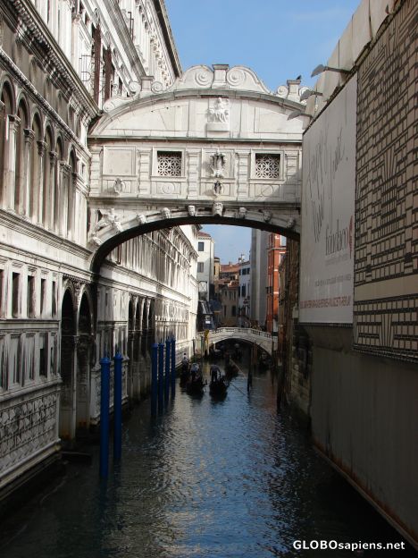 Postcard Bridge of Sighs