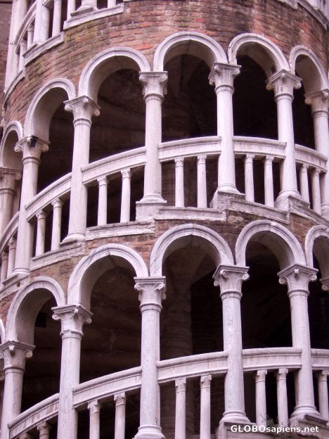 Postcard Palazzo Contarini del Bovolo