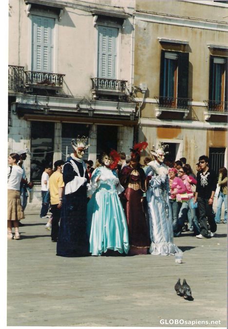 Postcard Dressing up!