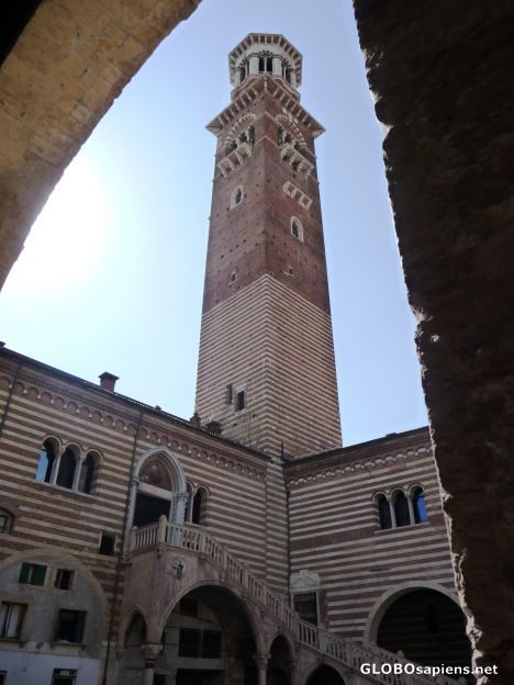 Postcard Torre dei Lamberti
