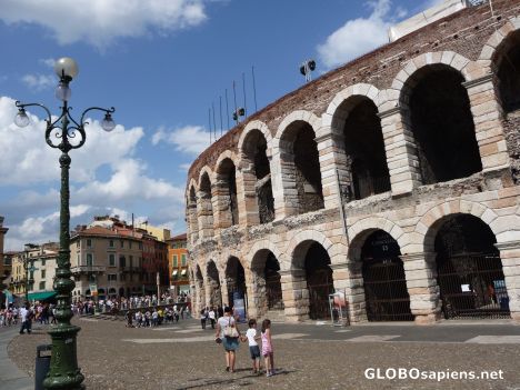 Postcard Piazza Bra'