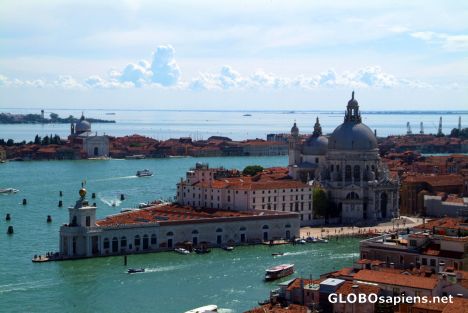 Postcard Venice (IT) - the Church of Health