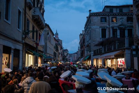 Postcard Carnival in Venice 1