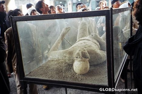 Postcard Dead Body