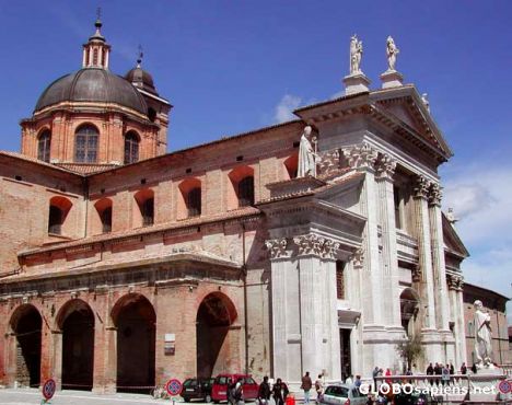Postcard Italy. Urbino. Duomo