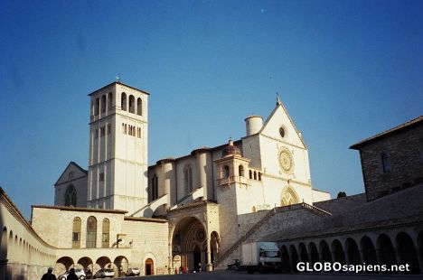 Postcard St Francis Church