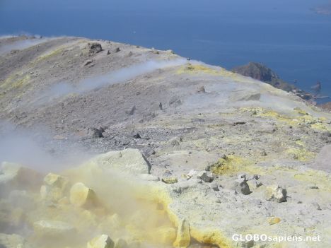 Postcard Vulcano, Sicily