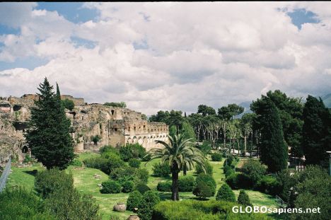 Postcard Ruins of Pompei