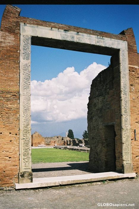 Postcard Ruins of Pompei