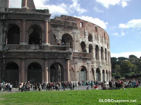 Postcard Colloseum