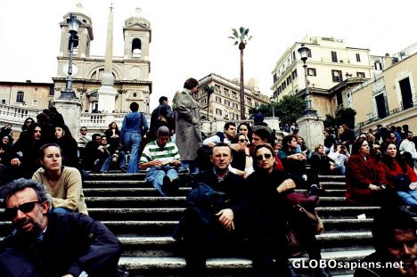 Postcard PIAZZA DI SPAGNA