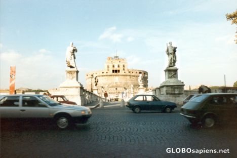 Postcard Ponte Sant 'Angelo