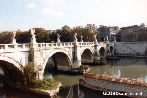 Postcard Ponte Sant 'Angelo