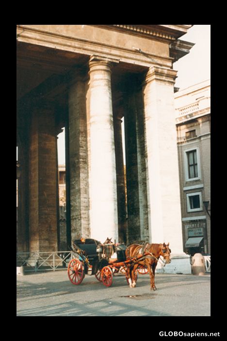 Postcard Rome St. Peter's Square