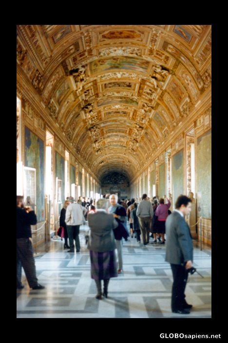 Postcard Rome Vatican Museum