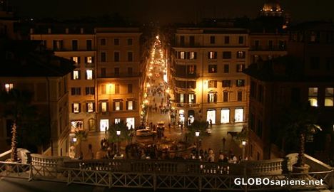 Postcard Piazza di Spagna