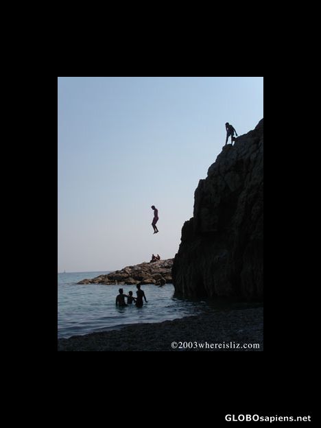 Postcard Leap of Faith