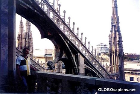 Postcard Cathedral Roof