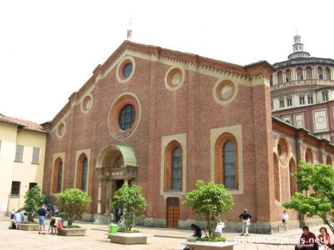 Postcard Santa Marie della Grazie