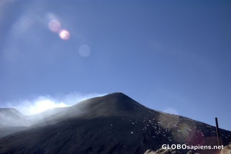 Postcard Mount Etna, Sicily