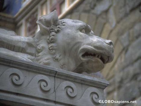 Postcard Firenze details.
