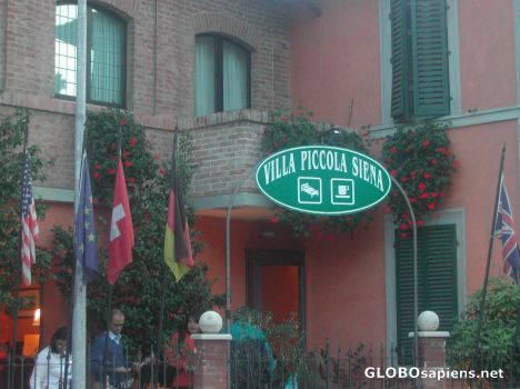Postcard Our hotel in Siena