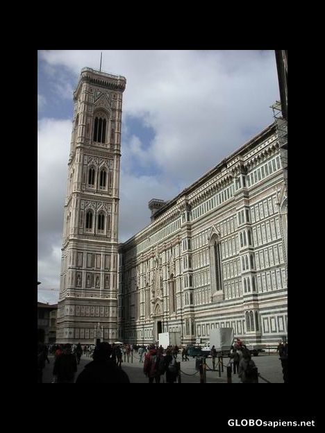 Postcard campanile