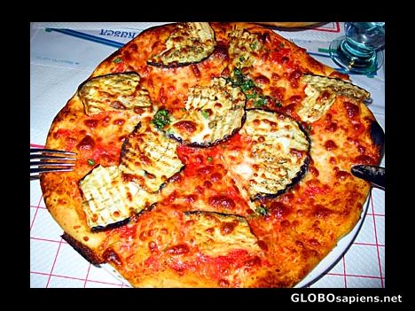 Postcard Pizza Galore!