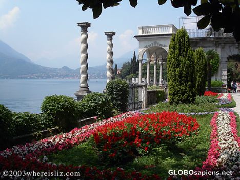Postcard Villa Monastero, Varenna, Italy
