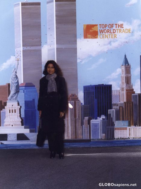 Postcard WTC, New York
