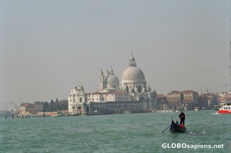 Postcard Lone Gondolier